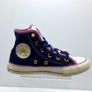 Little girls Converse canvas high tops